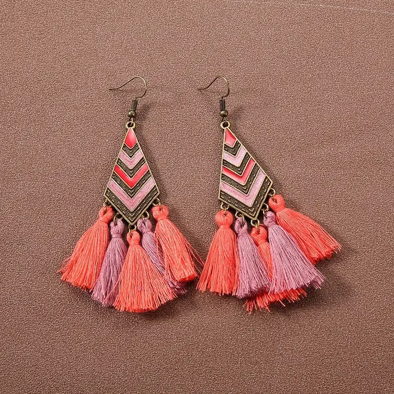 Statement Profile Vintage Statement Earrings
