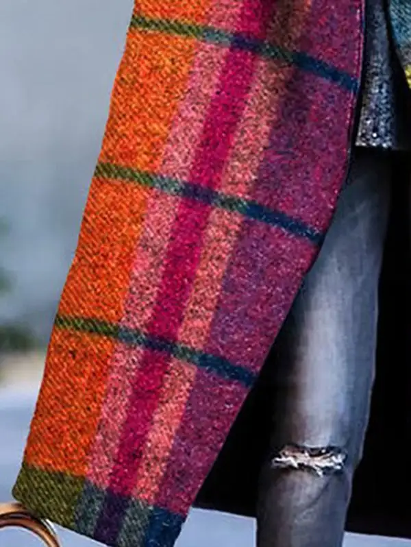 Plaid Coat