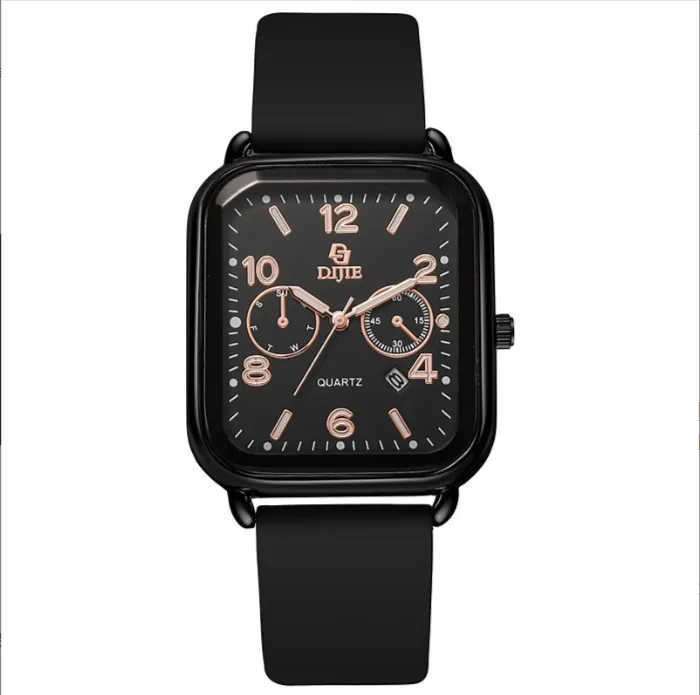 Waterproof Luminous Multi-function Digital Wristwatch, Trendy Simple for Students Teenagers