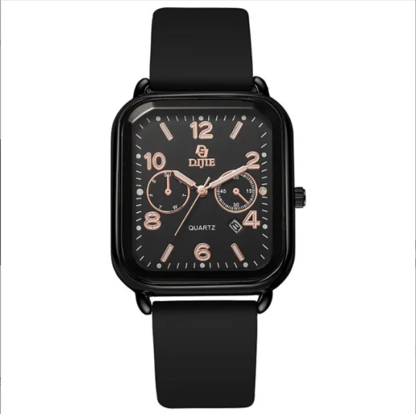 Waterproof Luminous Multi-function Digital Wristwatch, Trendy Simple for Students Teenagers