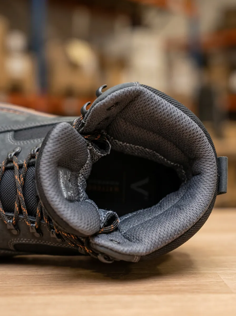 Heavy-Duty-Look Workwear Construction Men's Waterproof Work Boots