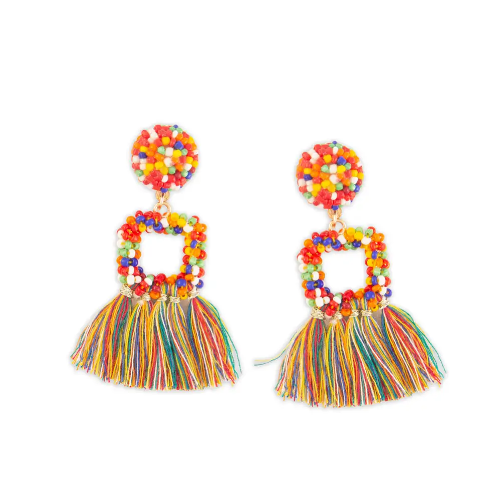 Graphic Modern Artful Statement Earrings