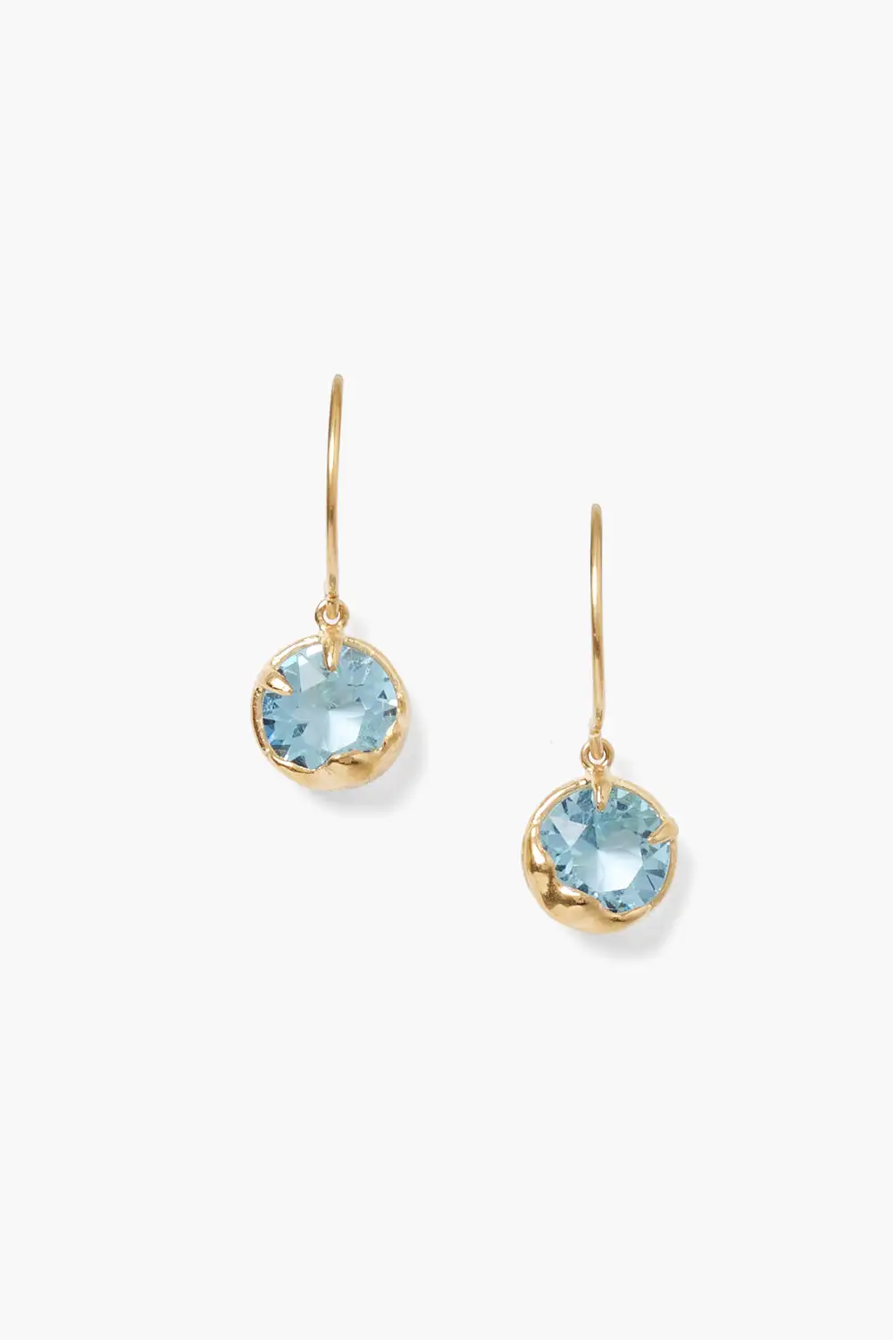 Delicate Crystal Accent Statement Earrings