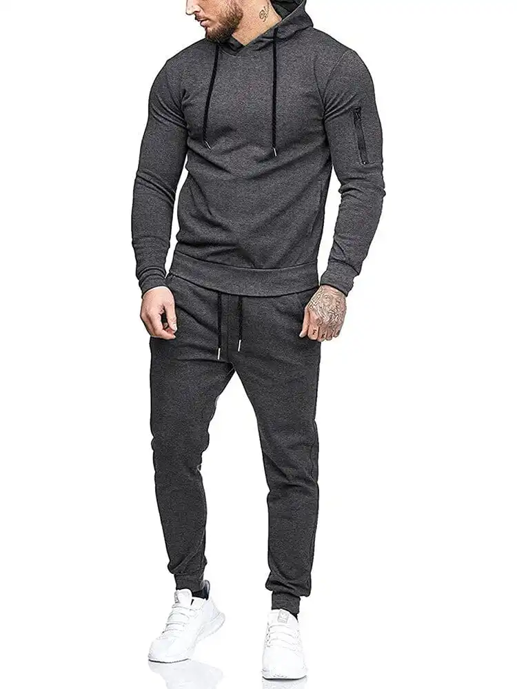 Casual Hooded Running Sport Suit Sets