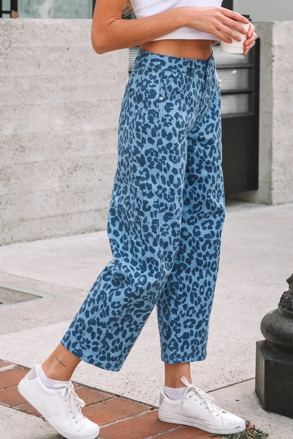 Utility Straight Leg Denim Jeans