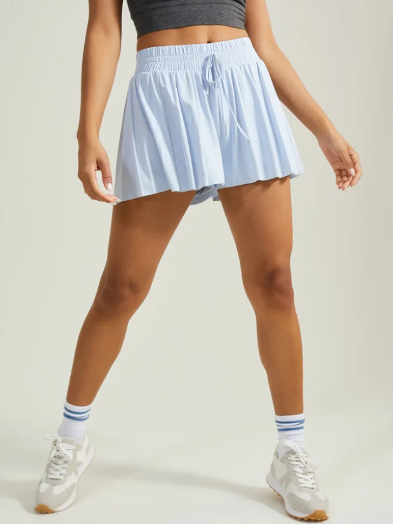 Layered Sports Shorts For Airy Casual Style
