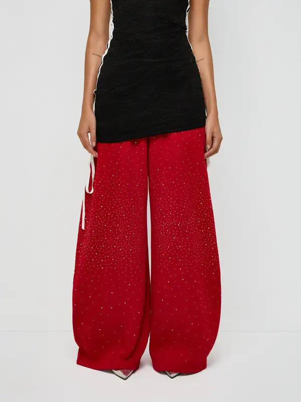 Layered Relaxed Pants