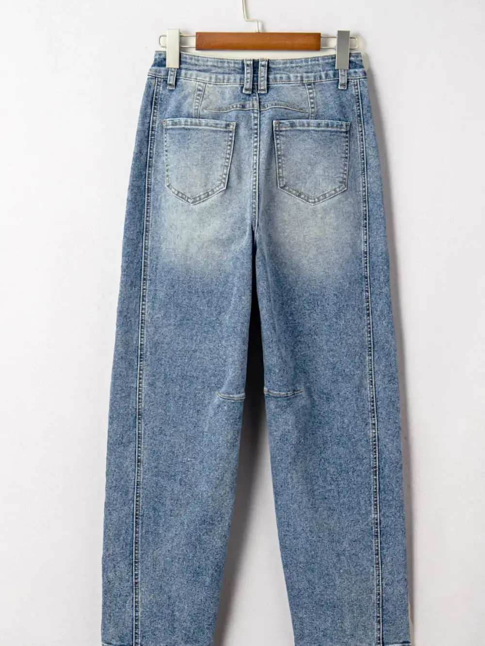 Knit Simple Denim Jeans