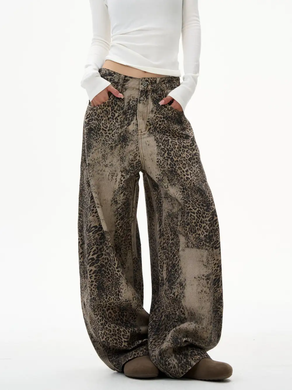 Contemporary Wide-Leg Pants
