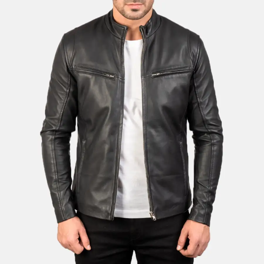 Men's Classic Leather Jacket