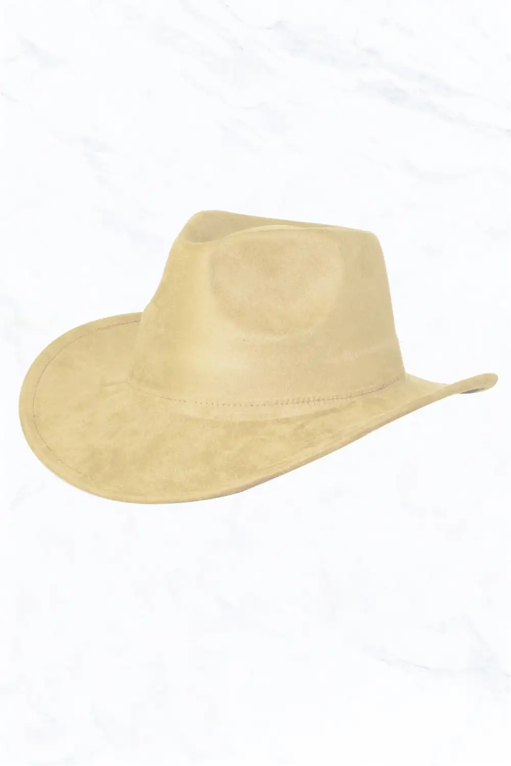 Suede Regular Cowboy Fedora Hat