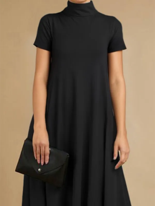 Loose Sleeve Maxi Dress