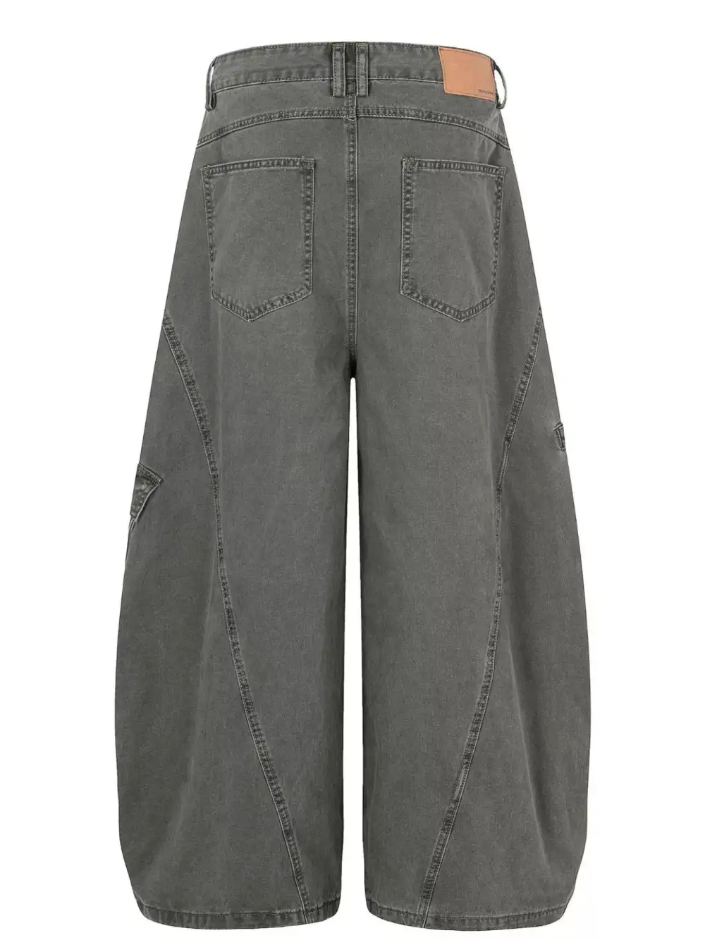 Refined Men's Wide Leg Cargo Pants