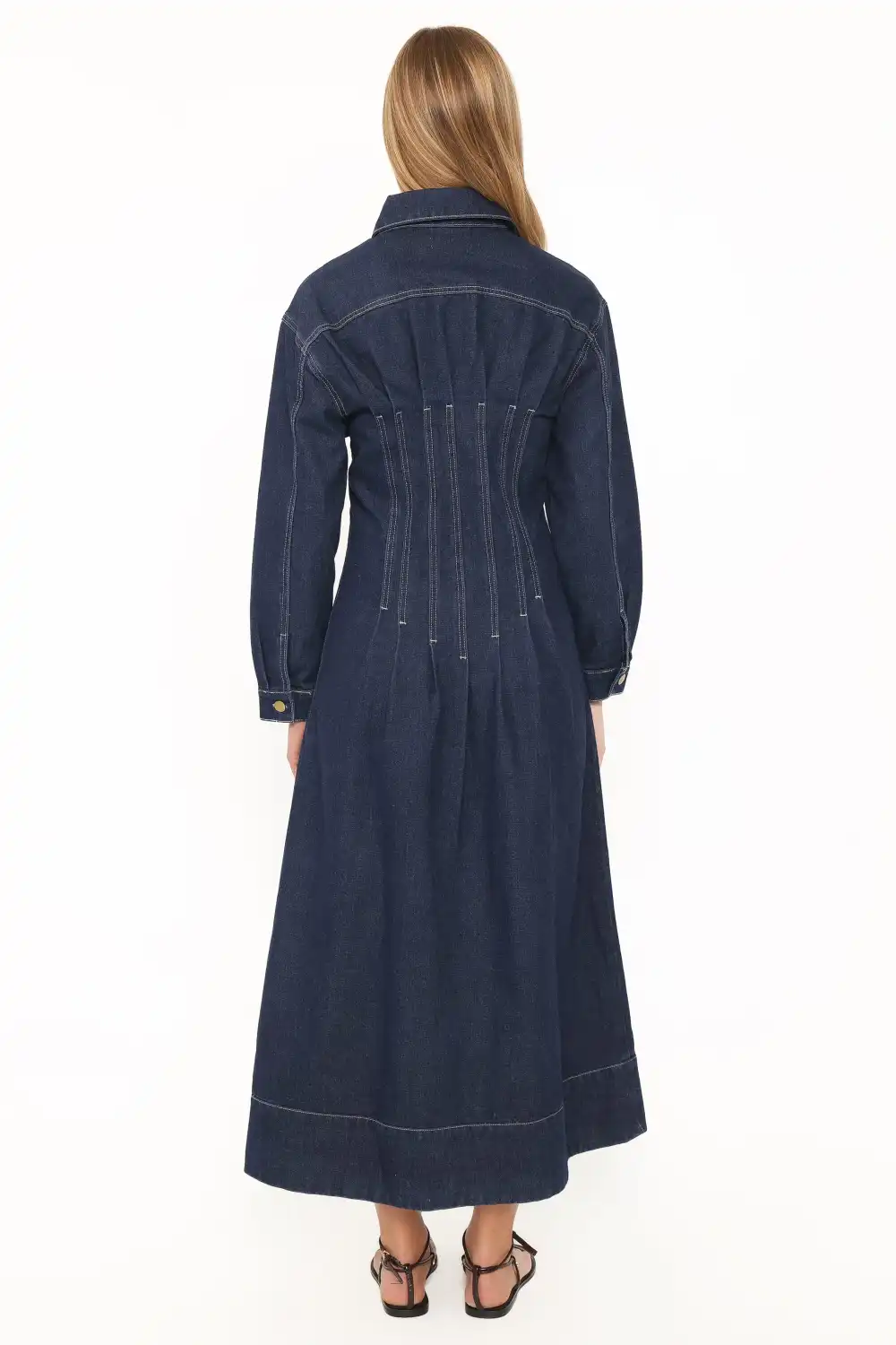 Denim Maxi Dress