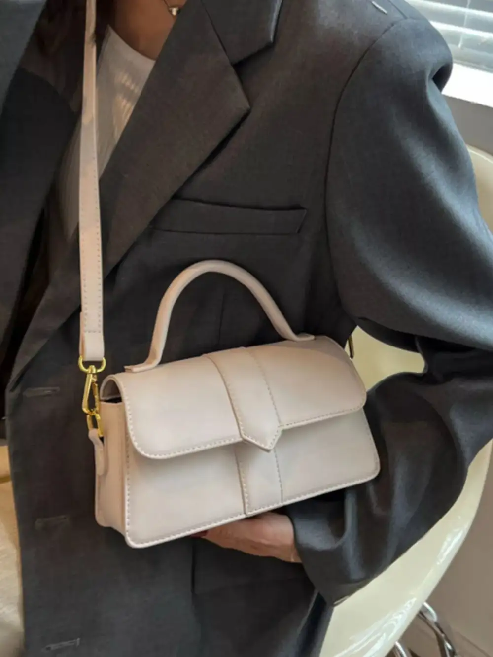Top Handle Everyday Crossbody Bag
