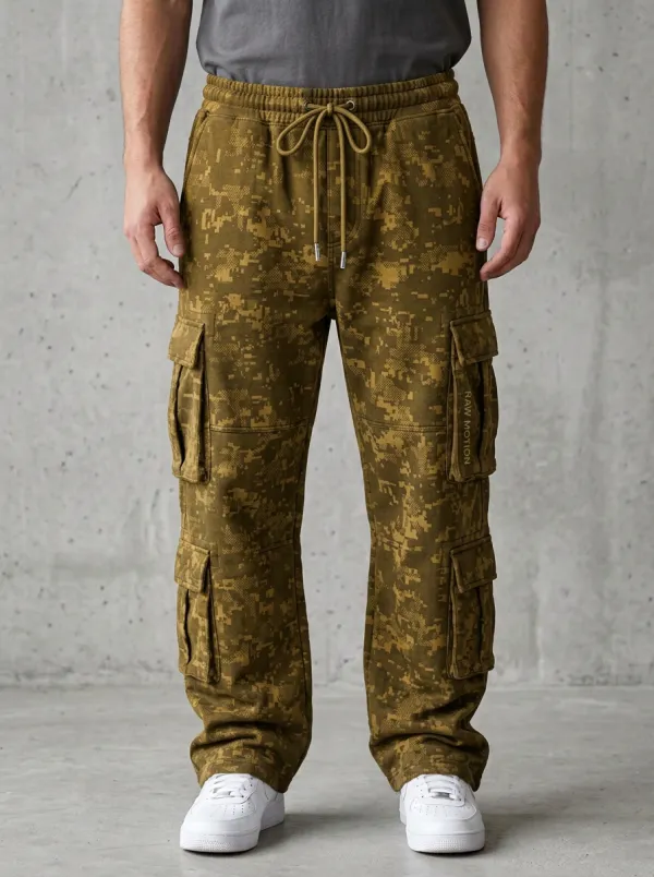 Cargo Sweatpants Digital-Camo Men's Cargo Joggers