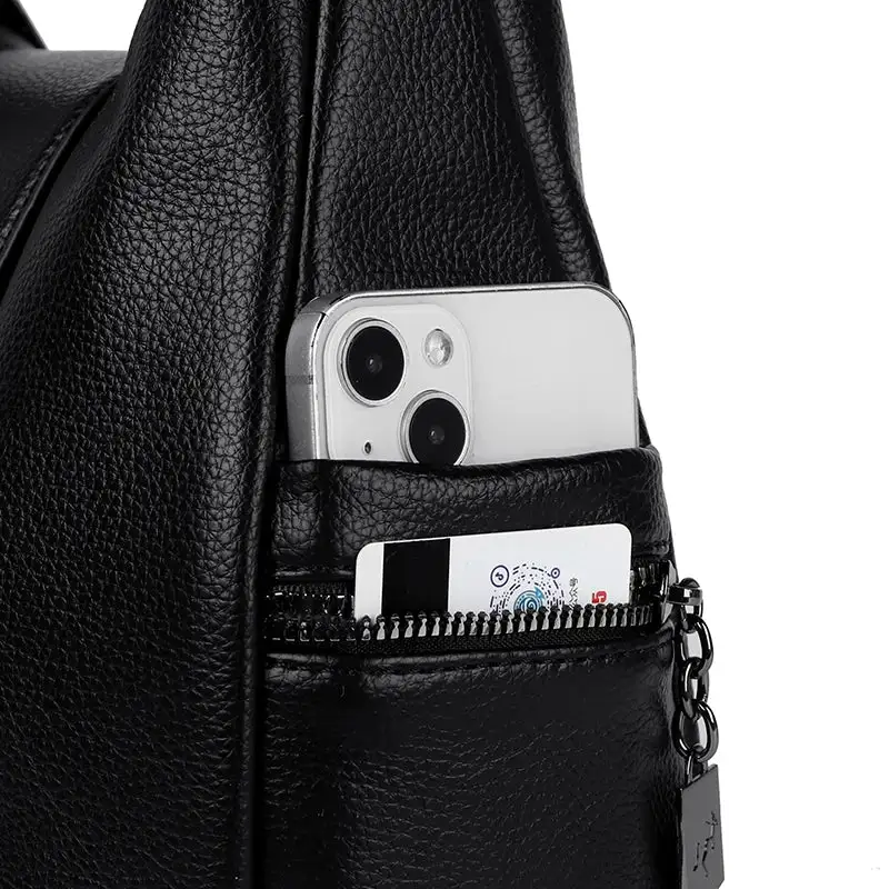 Modern Sophistication: High-Quality Designer Leather Shoulder Bag