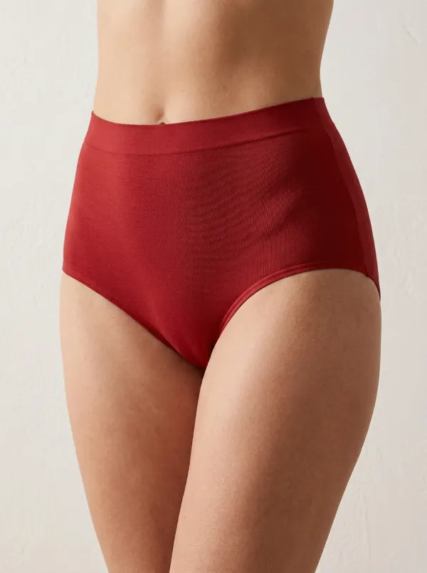Women's Contemporary High-Waisted Seamless Panties
