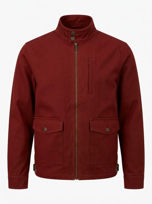 Men's Tactical Style Olive Green Utility Field Coat