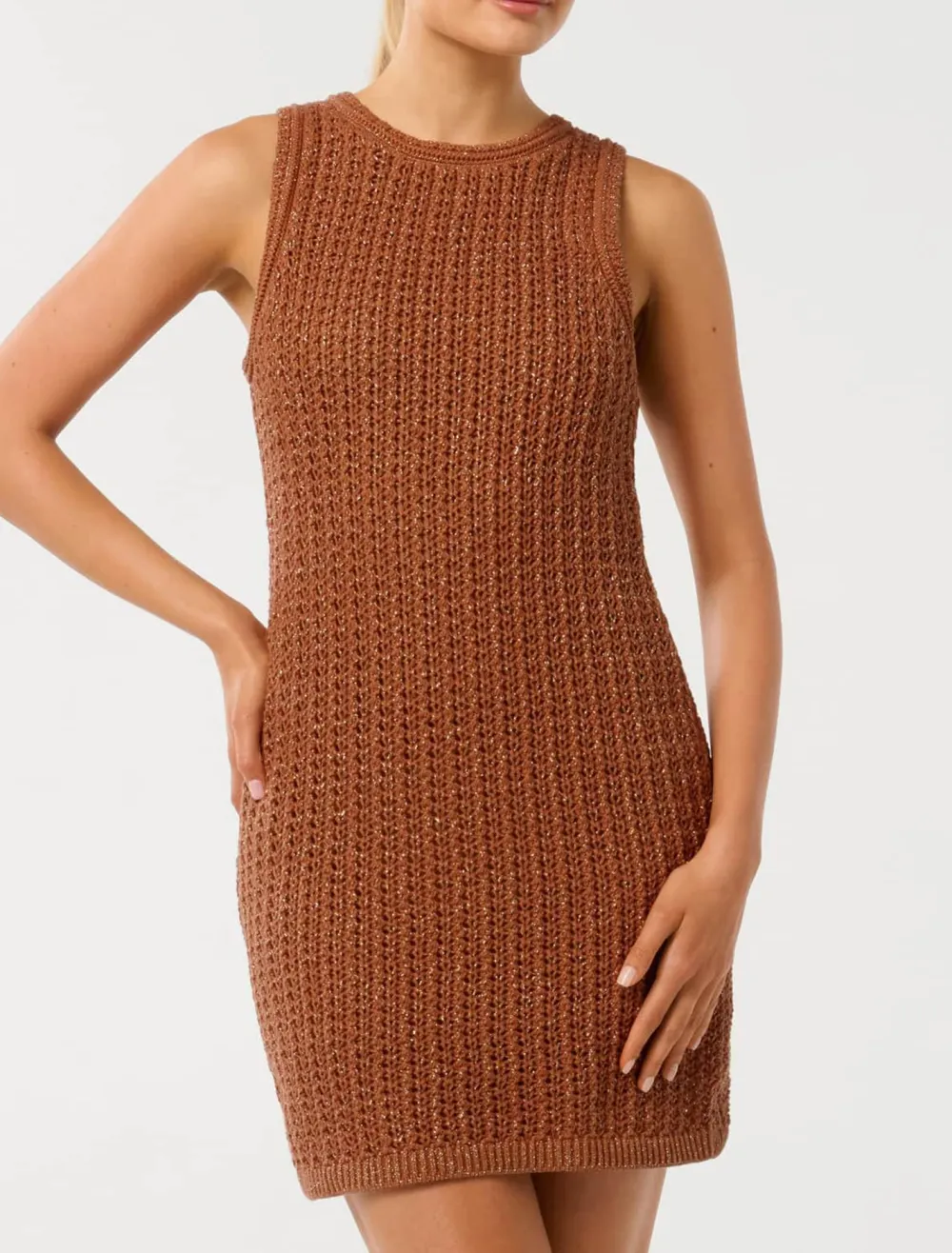 Crochet Mini Dress