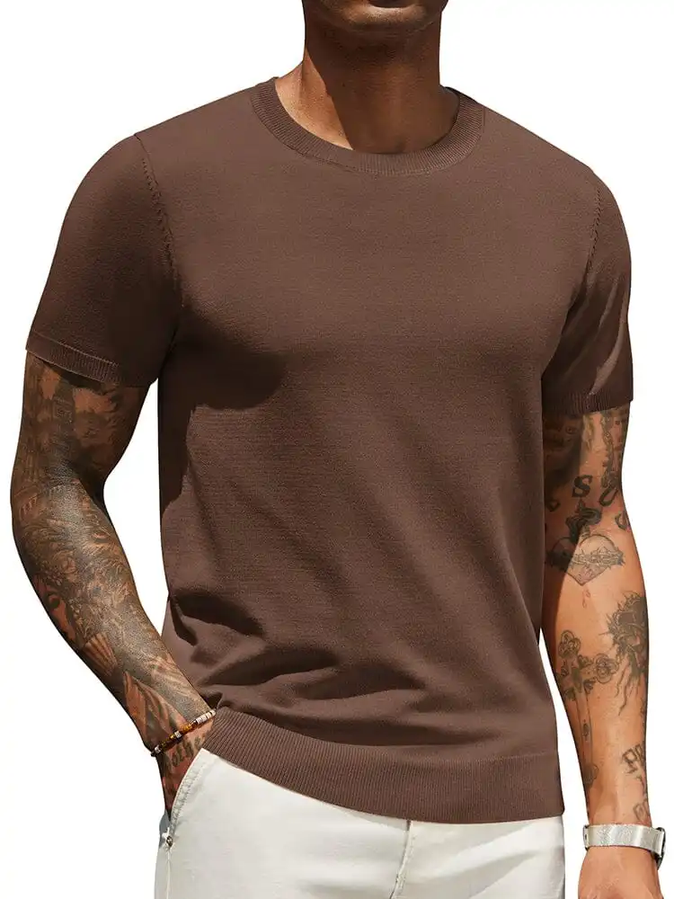 Smooth Knit T-Shirt