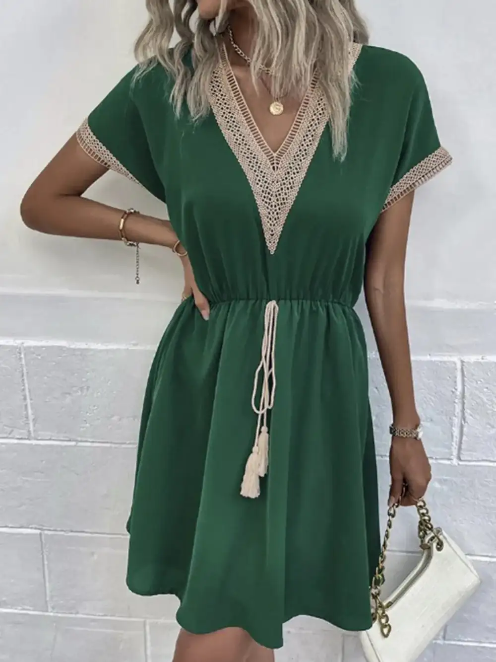 Soft A-Line Midi Dress