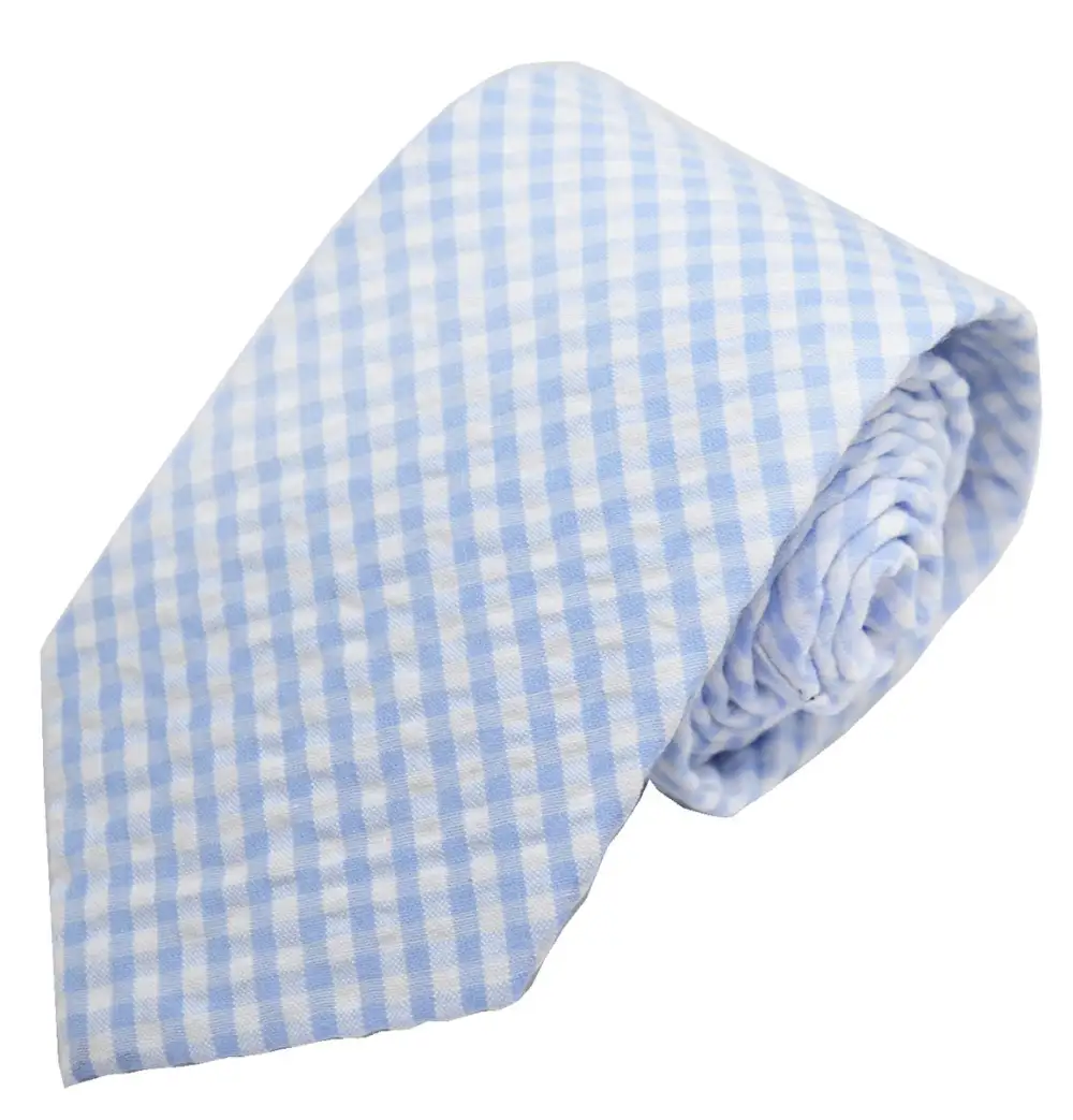 Refined Cotton Classic Men's Necktie With Pocket Square
