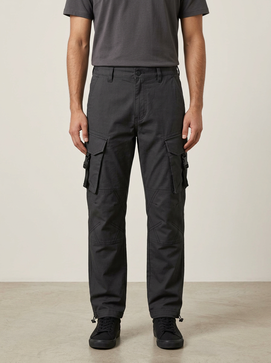 Unisex Multi-Pocket Tactical Cargo Work Pants