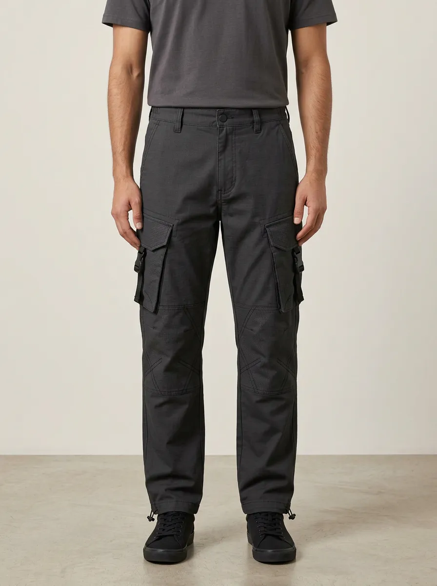 Unisex Multi-Pocket Tactical Cargo Work Pants