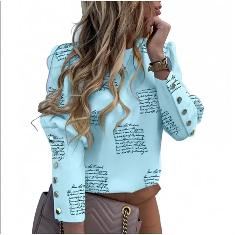 Soft Leopard Button Front Blouse