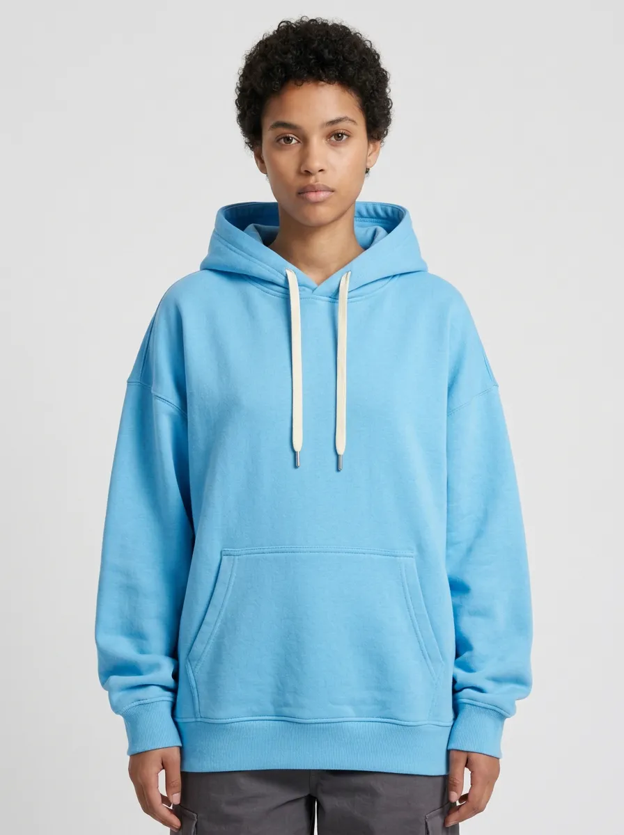 Unisex Plain Modern Casual Leisure Hoodie