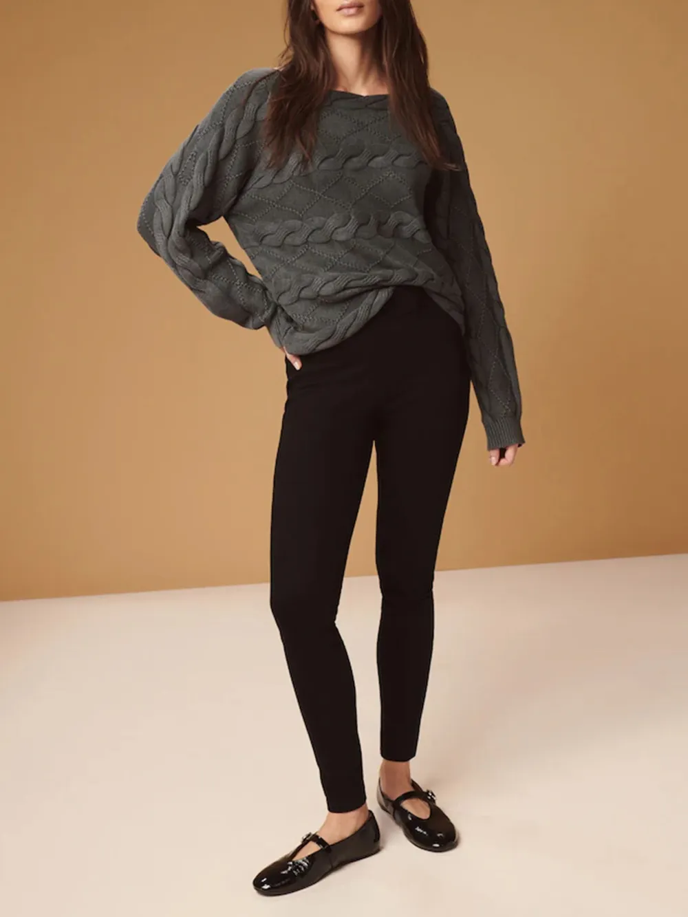 Denim Fitted Stylish Leggings