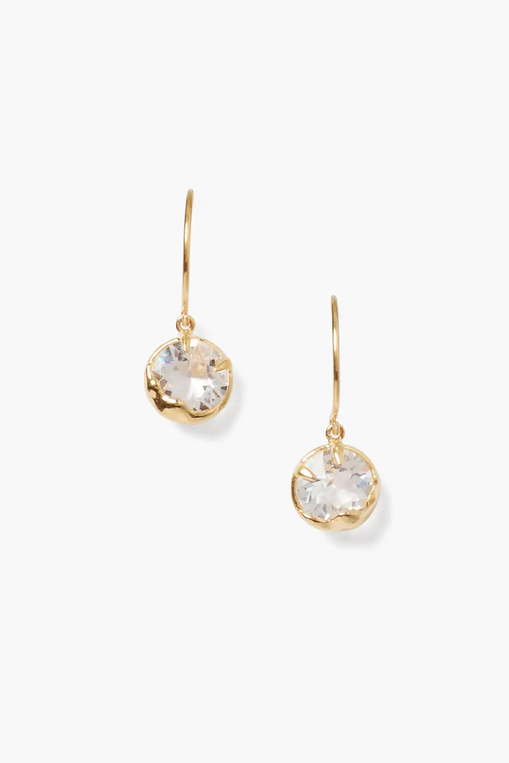 Delicate Crystal Accent Statement Earrings