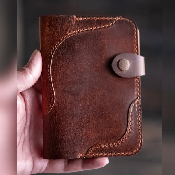 Leather Passport Holder Wallet
