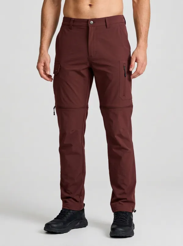 Men's Adventure Utility Waterproof Zip-Off Tactical Cargo Pants