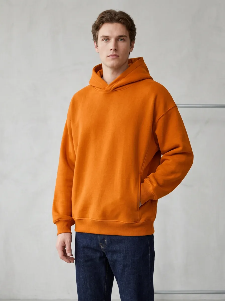 Fresh Look Plain Unisex Hoodie