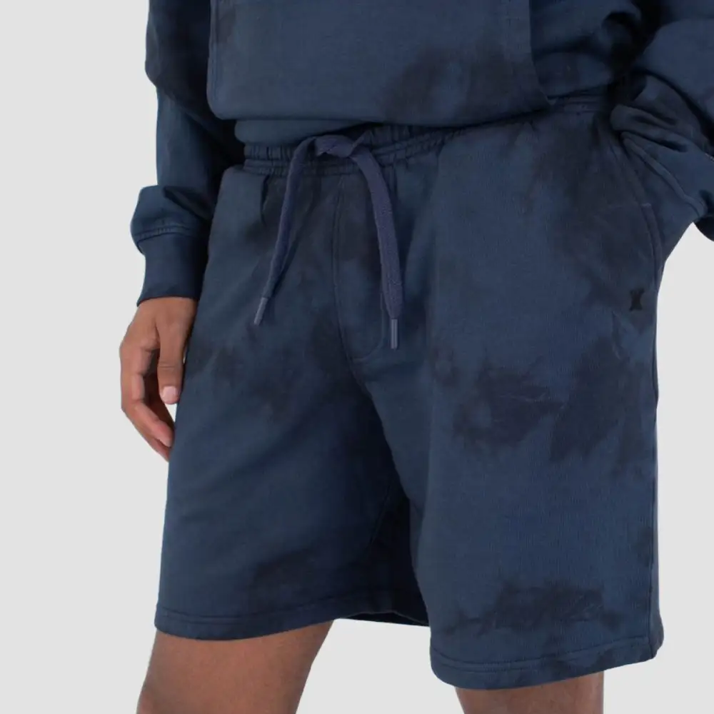 Printed Pocket Sweat Shorts