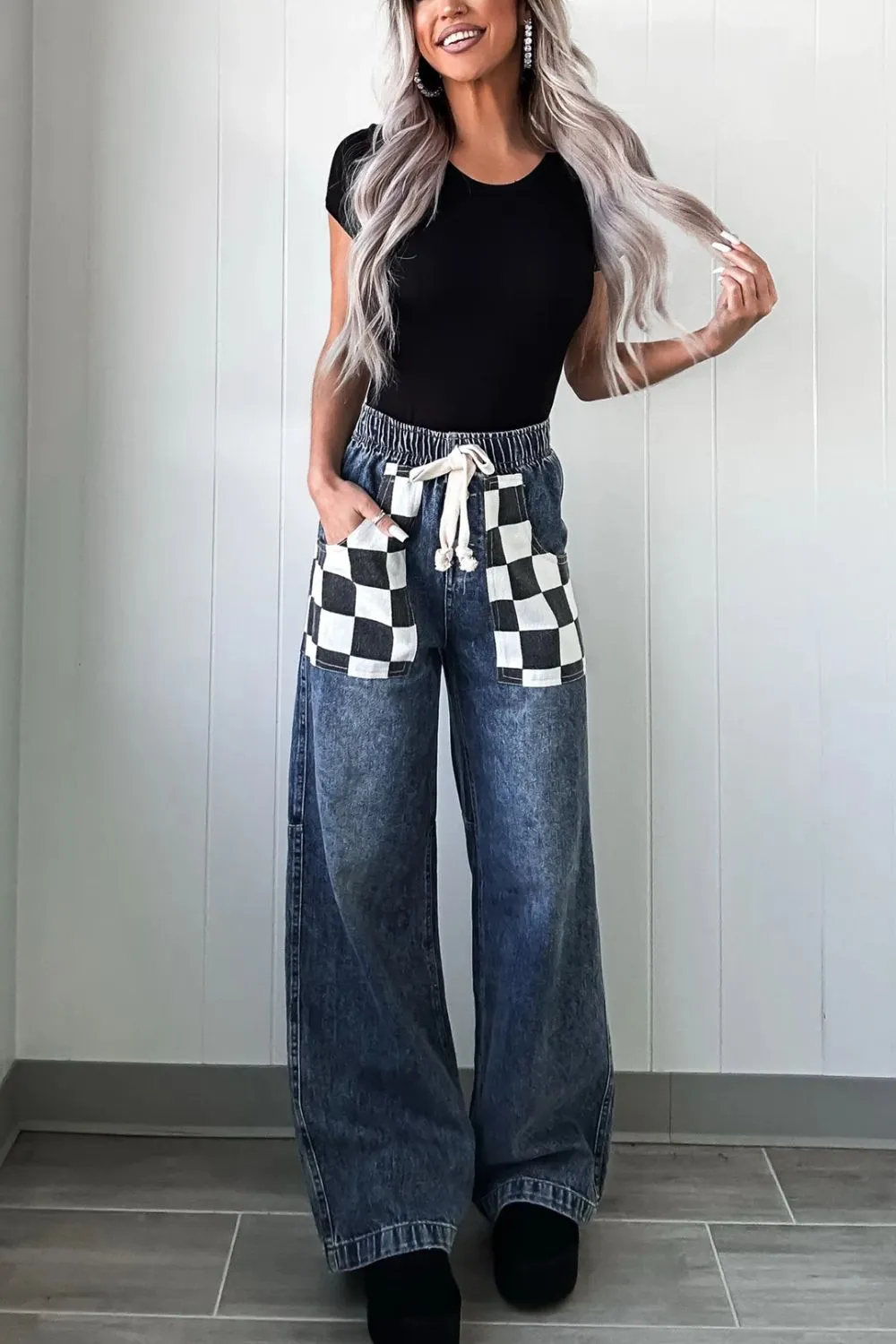 Polished Easy Layer Denim Jeans