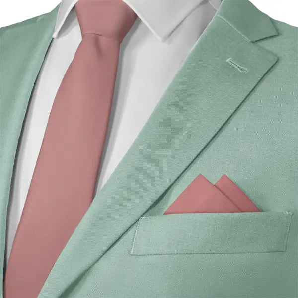 Smart Modern Solid Pocket Square