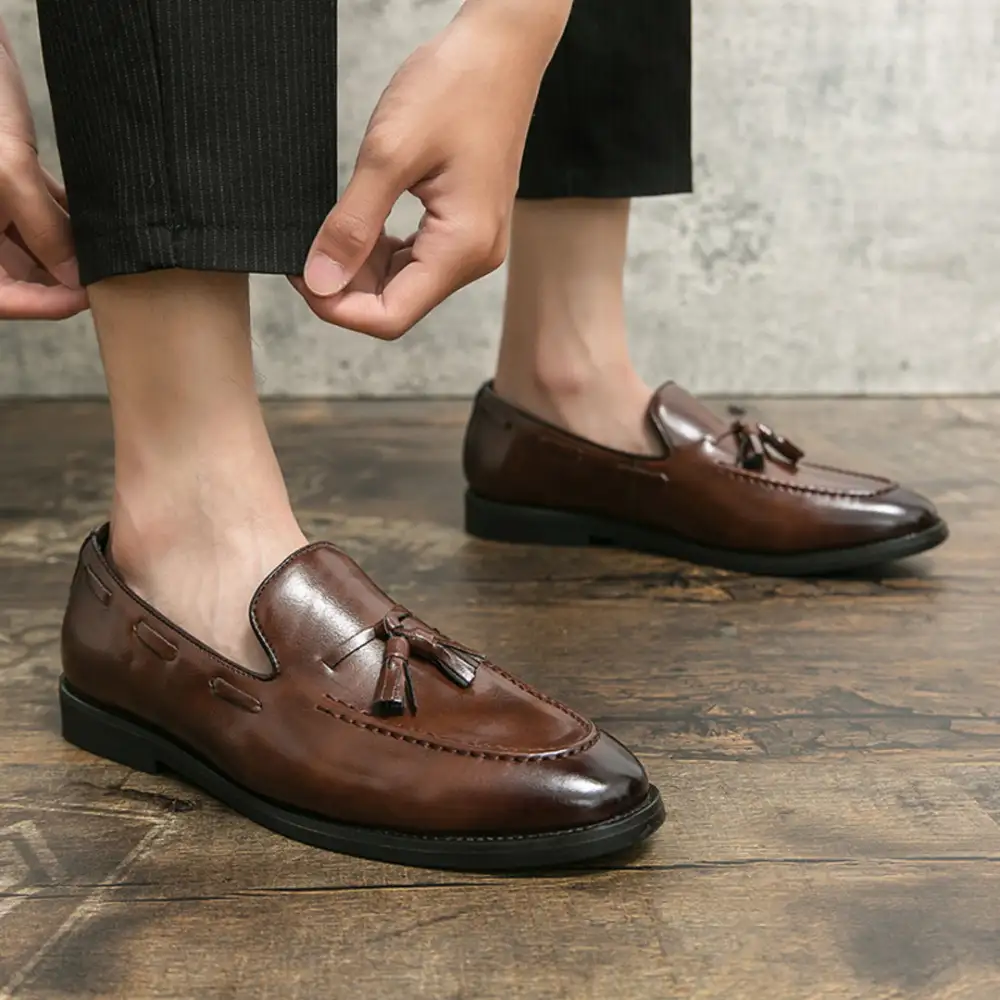 Classic Leather Loafers