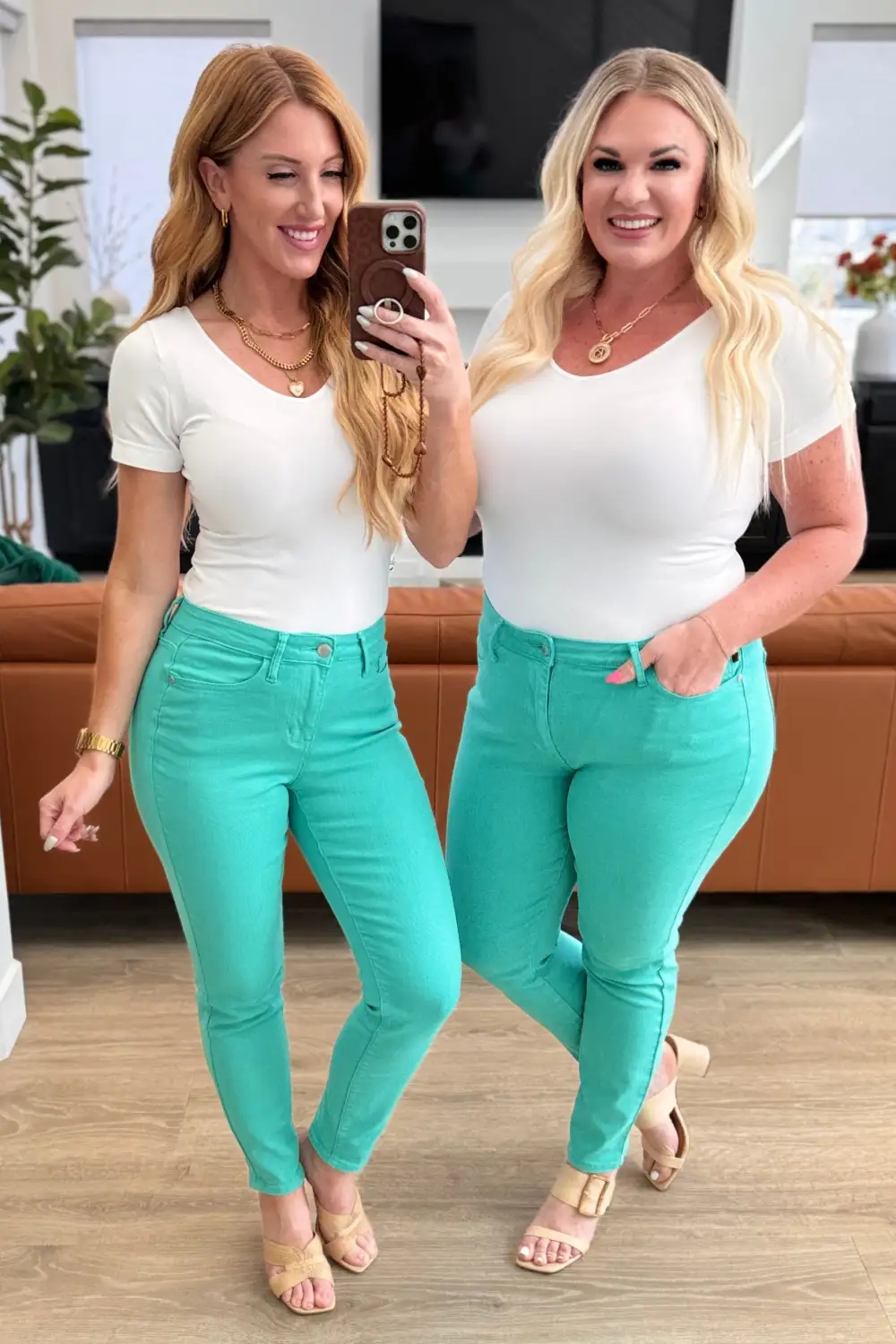 Denim High Rise Jeans