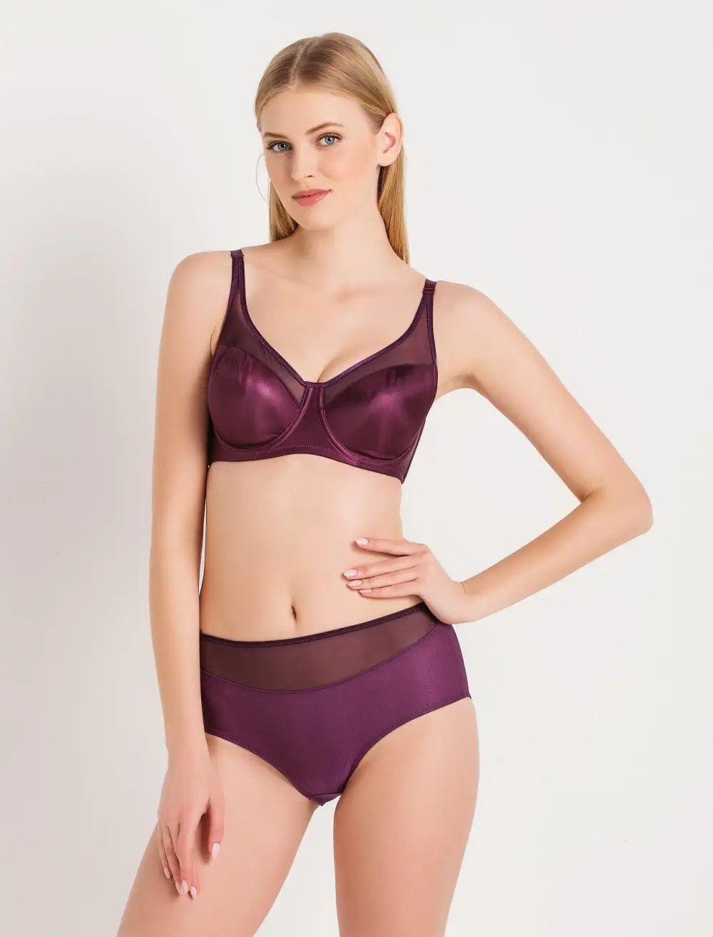 Soft High Waist Hipster Panties