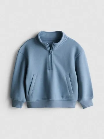 1-9yrs | Cotton Rich Half-Zip Sweatshirt