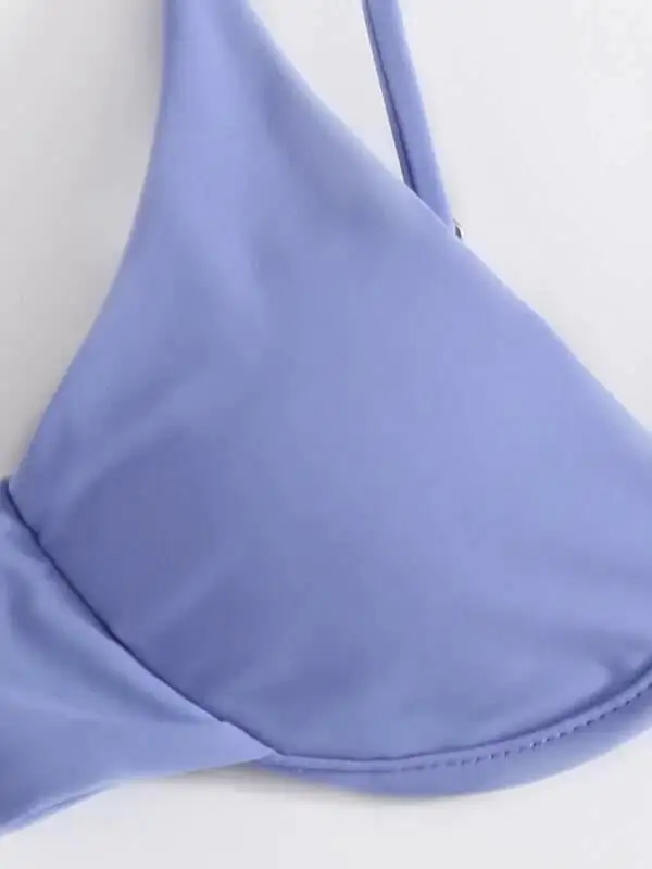 Clean Underwire Bikini Top Swim Set