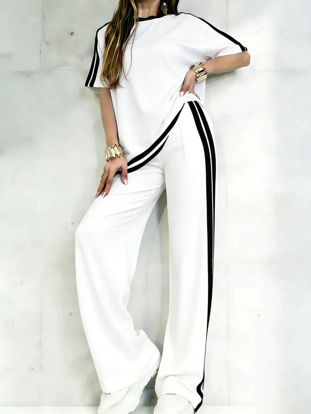 Women's Casual Athleisure Sportswear Set