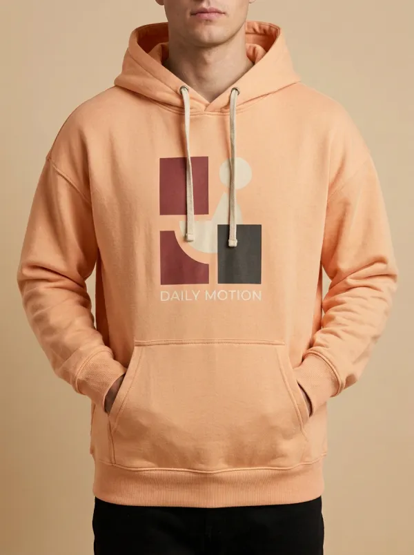 Men's Casual Daily Motion Geometric Abstract Print Hoodie