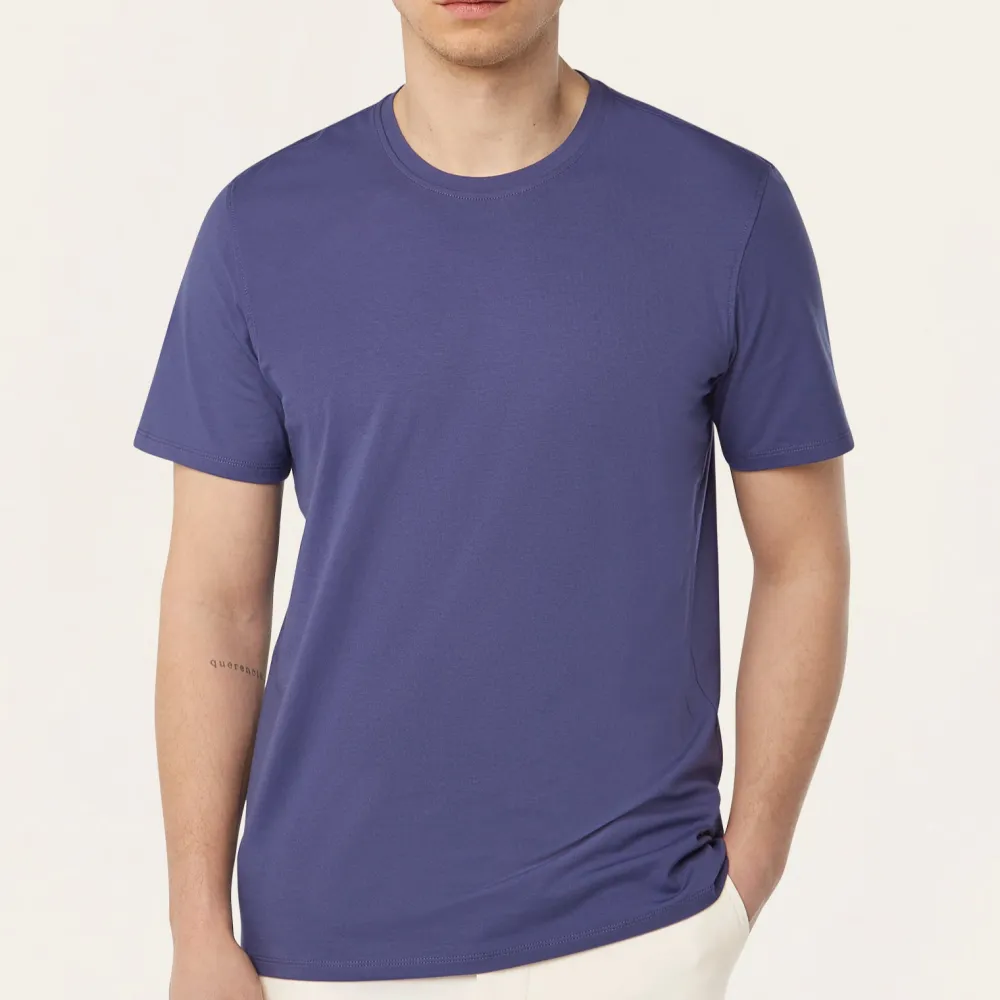 Contemporary Classic Fit Stretch Blend Round Neck T-Shirt