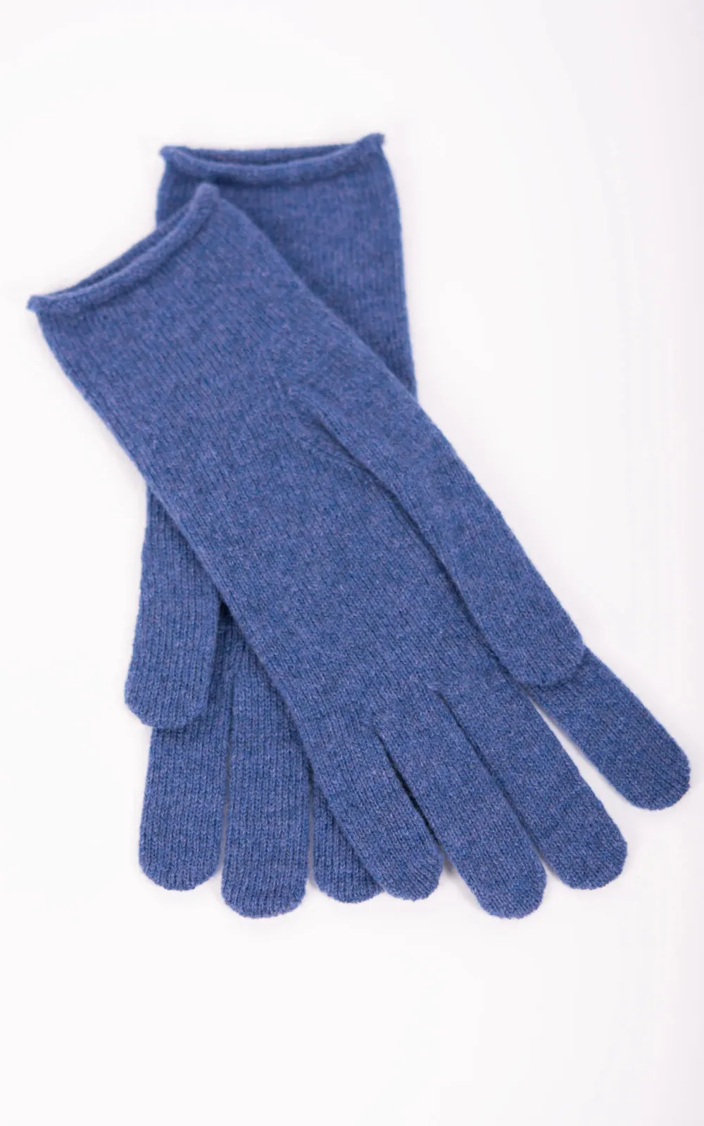 Silky Soft Cashmere Five-Finger Gloves