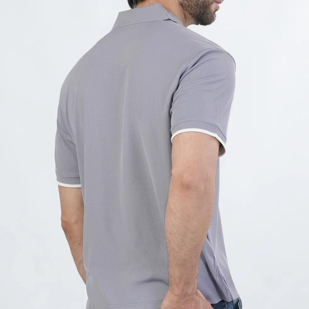 Men's Comfortable Neat Collared Polo T-Shirt
