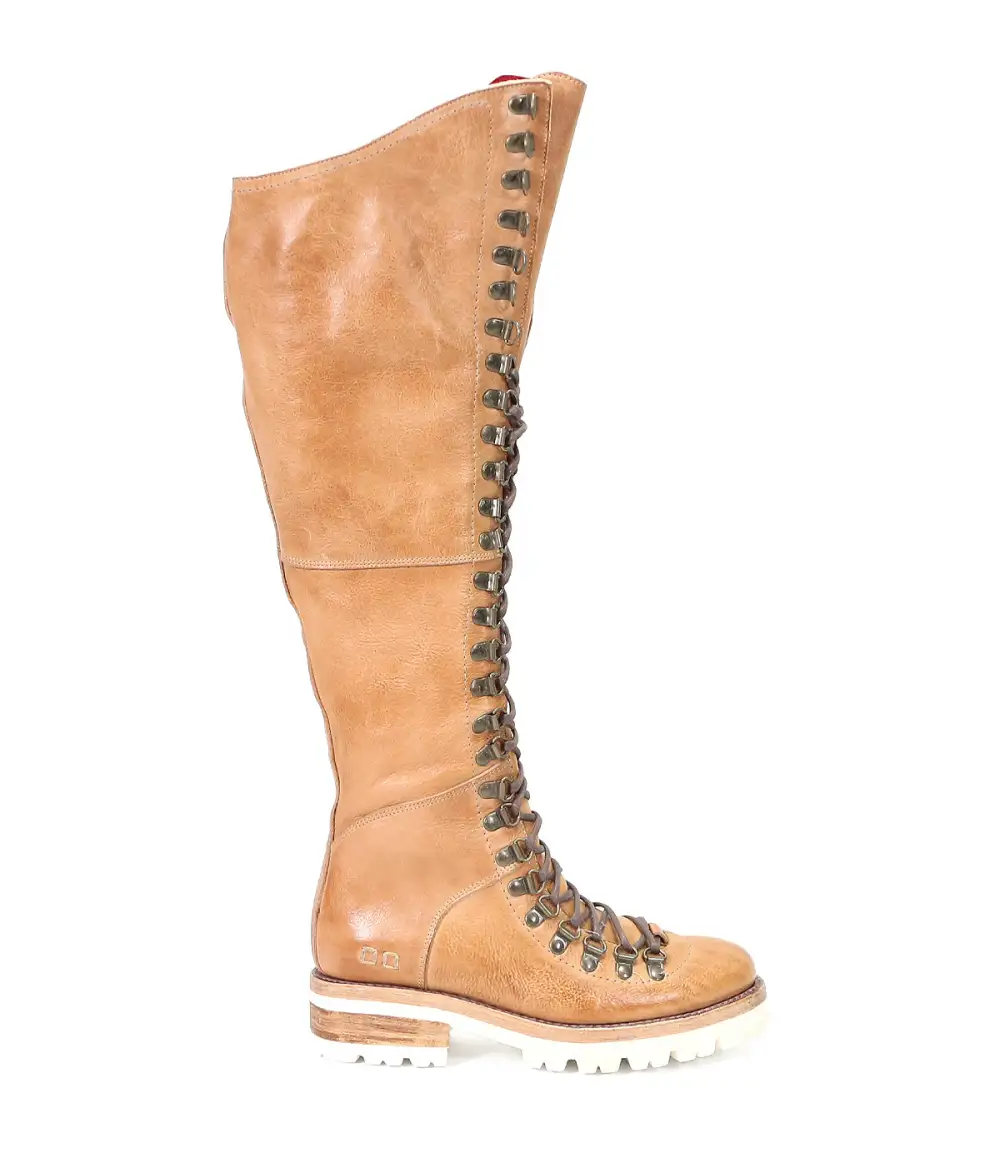 Side-Zip Lace-Up Hiker Boots